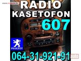 polovni delovi  RADIO KASETOFON Pežo 607 Peugeot