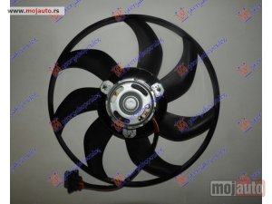 Glavna slika -  VENTILATOR HLADNJAKA (MOTOR+ELISA) (90W) (390mm) (3 PIN) (TEMIC TIP) Seat ibiza 02-08 -dostupno - MojAuto