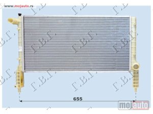 Glavna slika - HLADNJAK MOTORA 1.2/1.6 16V (+AC) (58x30.5) Fiat doblo 05-09 -dostupno - MojAuto