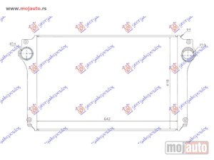 Glavna slika - HLADNJAK INTERKULERA 2.0-2.2 D4D DIZEL (642x418x26) 05- Toyota avensis (t25) 03-08 -dostupno - MojAuto
