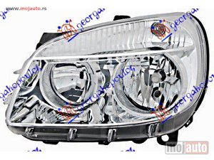 NOVI: delovi  FAR ELEKTRICNI (DEPO) Levo Fiat doblo 05-09 -dostupno
