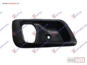 NOVI: delovi  OKVIR UNUTRASNJE KVAKE PREDNJIH VRATA CRNI Levo Fiat doblo 05-09 -dostupno