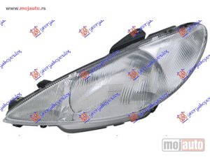 NOVI: delovi  FAR ELEKTRICNI (TYC) Levo Peugeot 206 98-09 -dostupno