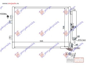Glavna slika - HLADNJAK KLIME 1.5 DCi (510x380) Renault clio 09-13 -dostupno - MojAuto