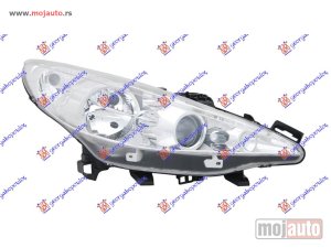 NOVI: delovi  FAR SA PROJEKTOROM AFS (TYC) Desno Peugeot 207 06-14 -dostupno
