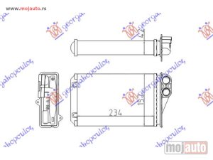NOVI: delovi  GREJAC KABINE (234x157) (TIP VALEO) Peugeot 207 06-14 -dostupno