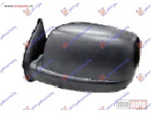 NOVI: delovi  RETROVIZOR MEHANICKI CRNI (RAVNO STAKLO) Levo Mazda p/u 2/4wd bt-50 06-13 -dostupno