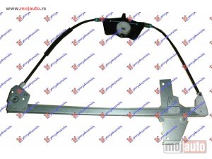 NOVI: delovi  PODIZAC PREDNJEG PROZORA ELEKTRICNI (BEZ MOTORA) 5 VRATA/KARAVAN Levo Peugeot 307 01-05 -dostupno