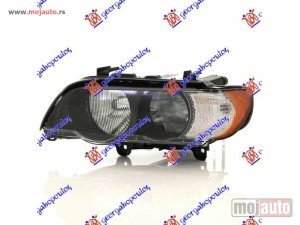 NOVI: delovi  FAR ELEKTRICNI BELI MIGAVAC -2004 (TYC) Levo Bmw x5 (e53) 00-07 -dostupno