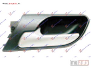 NOVI: delovi  KVAKA ZADNJIH VRATA UNUTRASNJA HROM -04 Levo Bmw x5 (e53) 00-07 -dostupno