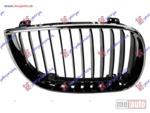 NOVI: delovi  PVC MASKA HROM/CRNA -2007 Desno Bmw series 1 (e81/87) 3/5d 04-11 -dostupno