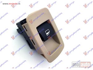 NOVI: delovi  PREKIDAC U PREDNJIM (& ZADNJIM L=D) VRATIMA (KREM OKVIR/CRNI TASTER) (3 PIN) Desno Bmw x5 (e53) 00-07 -dostupno