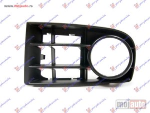Glavna slika - RESETKA PREDNJEG BRANIKA (SA MAGLENKOM) (2 LAJSNE) Levo Vw golf v 04-08 -dostupno - MojAuto