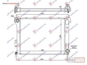 Glavna slika - HLADNJAK MOTORA 1.4/1.6 CRDi DIZEL (MAN) (480x380x26) 10- Hyundai i20 08-12 -dostupno - MojAuto