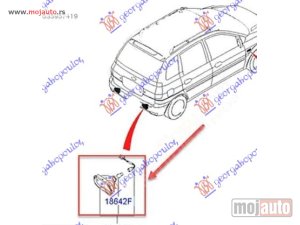 Glavna slika -  ZADNJA MAGLENKA (O) Desno Hyundai matrix 08-10 -dostupno - MojAuto