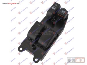 NOVI: delovi  PREKIDAC U PREDNJIM VRATIMA (2 TASTERA) (24 PIN) Levo Toyota corolla verso 02-07 -dostupno