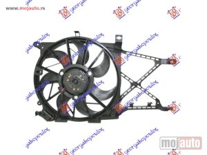NOVI: delovi  VENTILATOR HLADNJAKA KOMPLET (BENZIN) (Z16XEP-Z18XEP) (3 PIN) Opel zafira 05-12 -dostupno