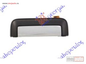 NOVI: delovi  KVAKA PREDNJIH/ZADNJIH VRATA SPOLJASNJA HROM/CRNA Desno Mitsubishi p/u l200 02-06 -dostupno