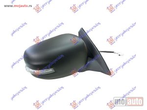 NOVI: delovi  RETROVIZOR ELEKTRICNI CRNI (MIGAVAC LED) Desno Mitsubishi p/u l200 06-10 -dostupno
