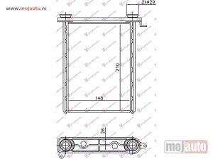Glavna slika -  GREJAC KABINE (148x210x26) Renault megane coupe 08-14 -dostupno - MojAuto
