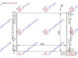 NOVI: delovi  HLADNJAK MOTORA 1.6/2.0/1.5/1.9D (MAN/AUTO) (+/-AC) (585x451x34) Renault megane sdn-h/b-l/b 02-05 -dostupno