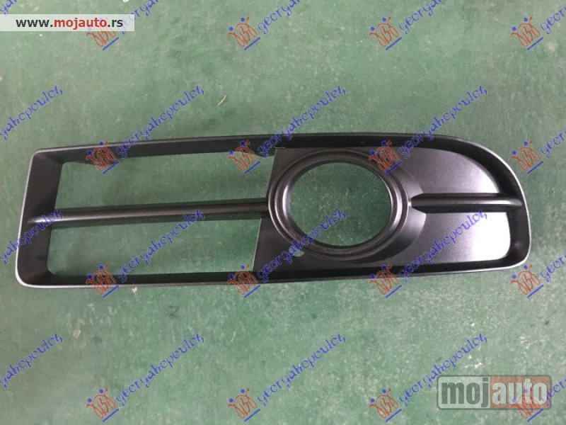Glavna slika -  RESETKA PREDNJEG BRANIKA (SA MAGLENKOM) (OTVORENA) (S-LINE/S4) Levo Audi a4 04-07 -dostupno - MojAuto