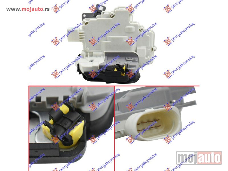 Glavna slika -  BRAVA ZADNJIH VRATA ELEKTRICNA (7pins) Levo Audi a4 04-07 -dostupno - MojAuto