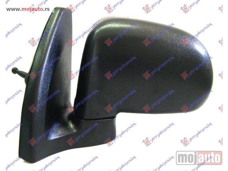 Glavna slika -  RETROVIZOR MEHANICKI SA SAJLOM (A KVALITET) (KONVEKSNO STAKLO) Levo Hyundai atos prime 03-07 -nedostupno - MojAuto