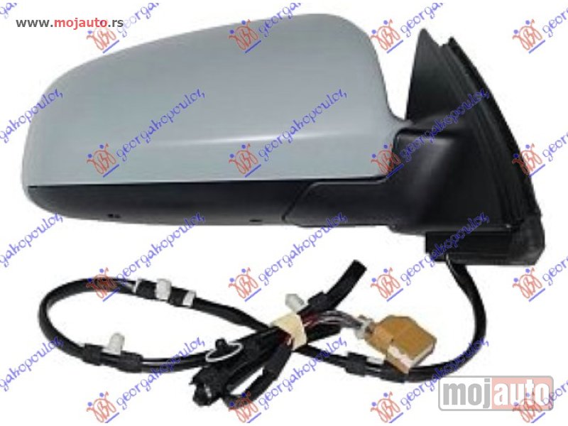 Glavna slika -  RETROVIZOR ELEKTRICNI SA GREJACEM PM (ELEKTRO-SKLOPIV) Desno Audi a4 00-04 -dostupno - MojAuto