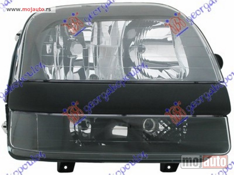 Glavna slika -  FAR ELEKTRICNI SA MAGLENKOM (DEPO) Desno Fiat doblo 01-05 -dostupno - MojAuto