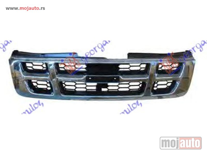 Glavna slika -  PVC MASKA HROM 4WD Isuzu p/u d-max 02-07 -dostupno - MojAuto