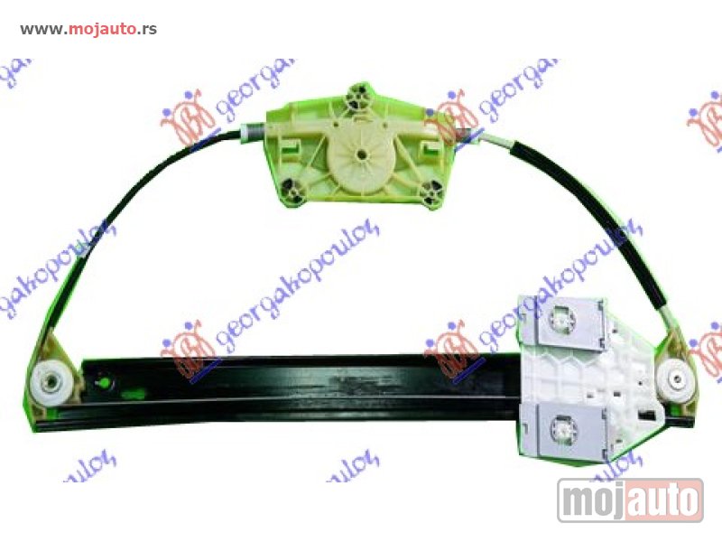 Glavna slika -  PODIZAC ZADNJEG PROZORA ELEKTRICNI (BEZ MOTORA) Desno Audi a6 04-08 -dostupno - MojAuto