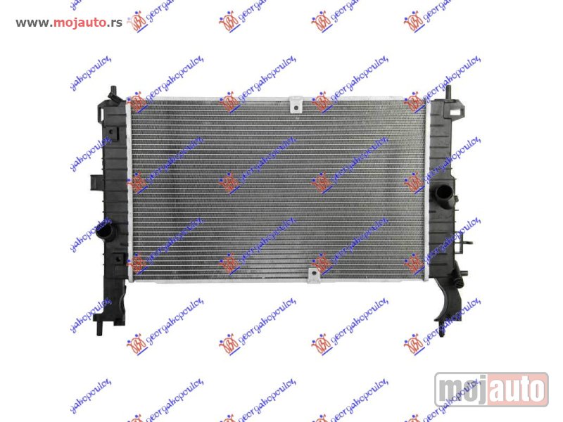 Glavna slika -  HLADNJAK MOTORA 1.3/1.7 CDTI (+/-AC) (60x37x28) Opel meriva 03-10 -dostupno - MojAuto
