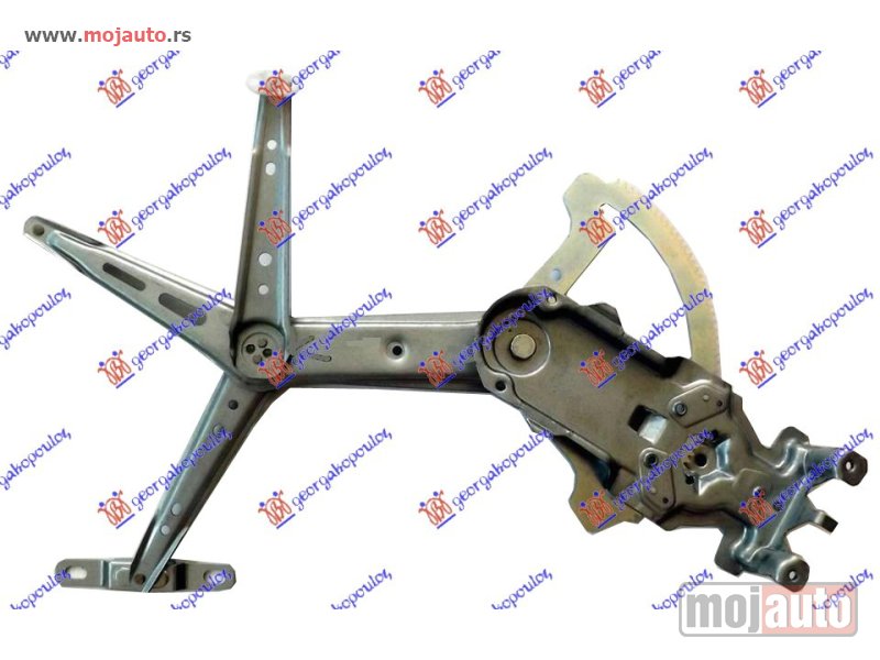 Glavna slika -  PODIZAC PREDNJEG PROZORA ELEKTRICNI (BEZ MOTORA) Levo Opel meriva 03-10 -dostupno - MojAuto