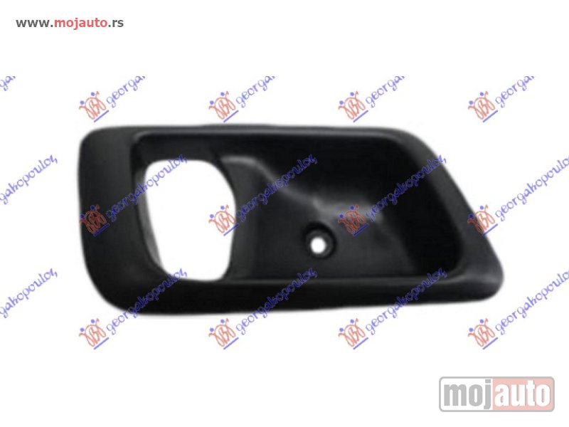 Glavna slika -  OKVIR UNUTRASNJE KVAKE PREDNJIH VRATA CRNI Levo Fiat doblo 05-09 -dostupno - MojAuto