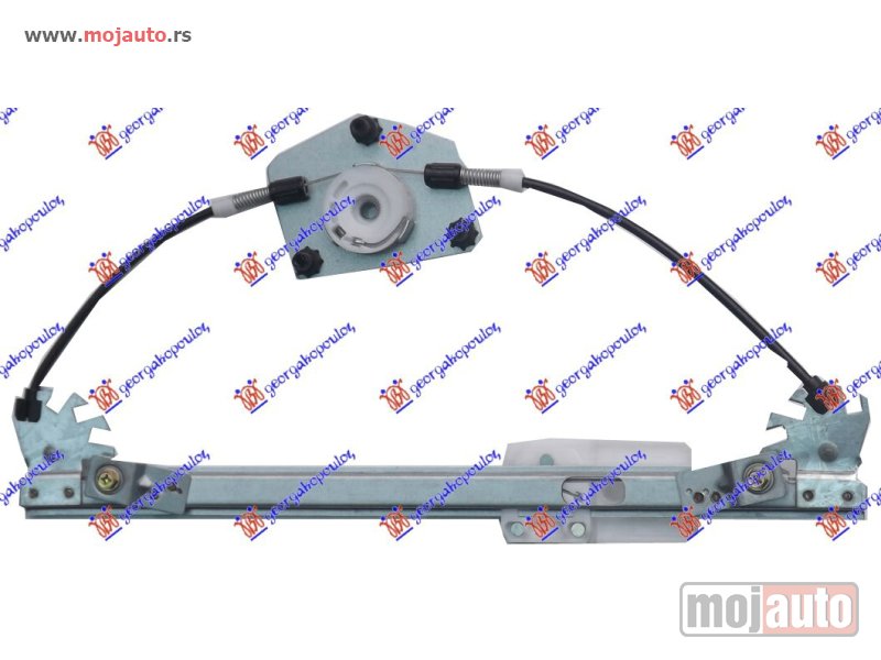 Glavna slika -  PODIZAC ZADNJEG PROZORA ELEKTRICNI (BEZ MOTORA) Desno Nissan p/u (d40) navara 2wd-4wd 05-10 -nedostupno - MojAuto