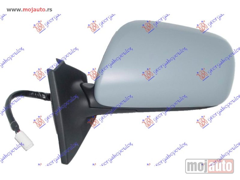 Glavna slika -  RETROVIZOR ELEKTRICNI PM (A KVALITET) (KONVEKSNO STAKLO) Levo Toyota yaris 05-11 -dostupno - MojAuto