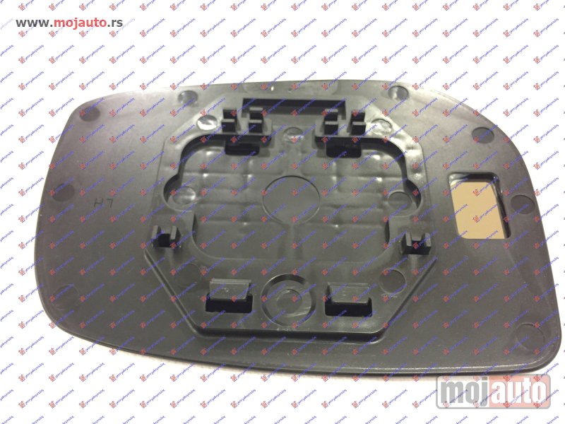 Glavna slika -  STAKLO RETROVIZORA (KOCKASTO KACENJE) (JAPAN) (KONVEKSNO) Desno Toyota yaris 05-11 -dostupno - MojAuto