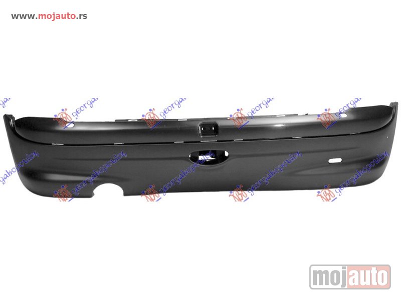 Glavna slika -  ZADNJI BRANIK CRNI Peugeot 206 98-09 -dostupno - MojAuto