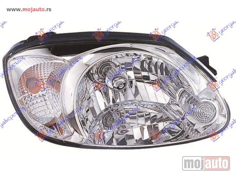 Glavna slika -  FAR ELEKTRICNI BELI MIGAVAC (DEPO) Desno Hyundai accent h/b-l/b 03-05 -dostupno - MojAuto