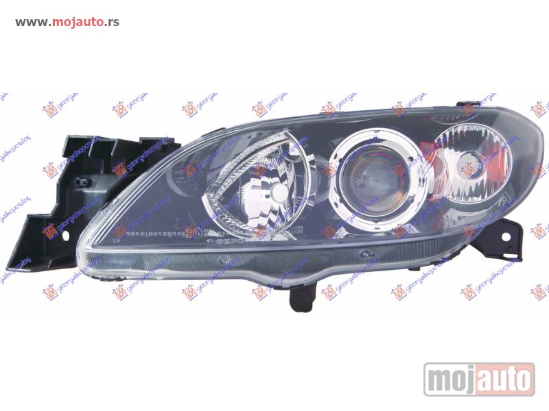 Glavna slika -  FAR ELEKTRICNI 4 VRATA (DEPO) Levo Mazda 3 sdn-h/b (bk) 04-08 -dostupno - MojAuto