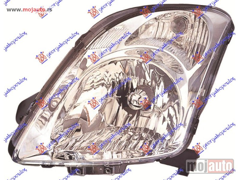 Glavna slika -  FAR ELEKTRICNI (TYC) Levo Suzuki swift h/b 06-11 -dostupno - MojAuto