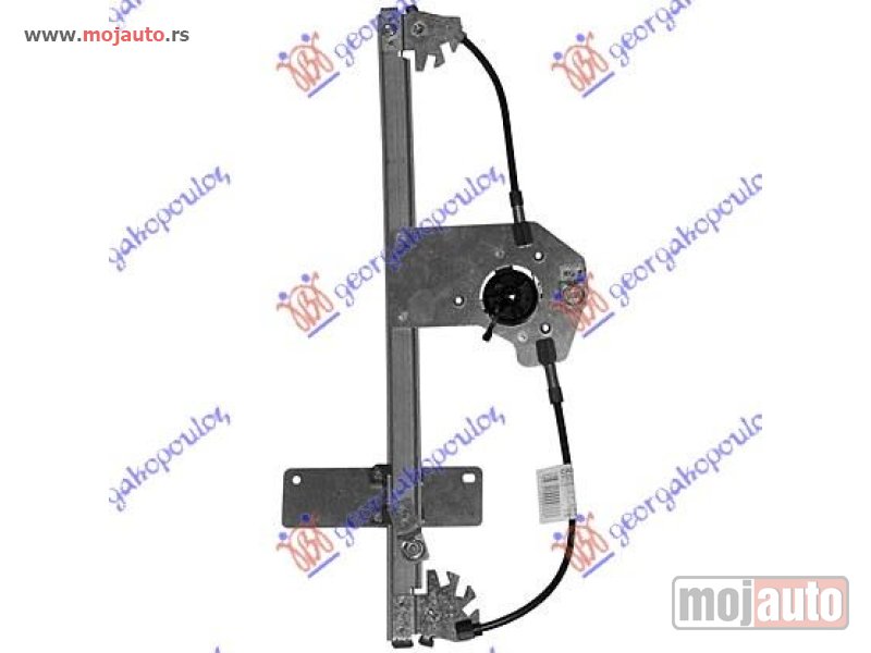 Glavna slika -  PODIZAC PREDNJEG PROZORA ELEKTRICNI (BEZ MOTORA) COMFORT Levo Peugeot 207 06-14 -dostupno - MojAuto