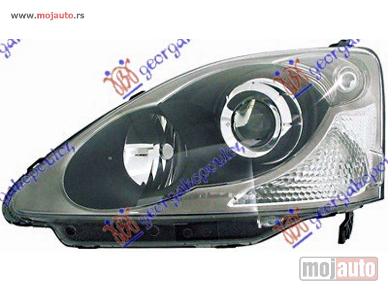 Glavna slika -  FAR ELEKTRICNI (H1/HB3) (TYC) Levo Honda civic h/b-l/b 04-05 -dostupno - MojAuto