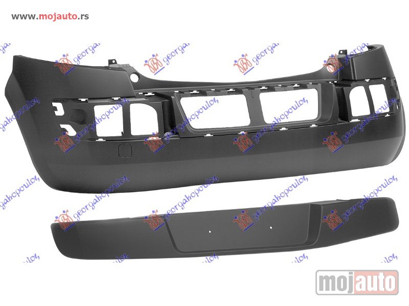 Glavna slika -  ZADNJI BRANIK 3/5 VRATA (SA LAJSNOM) Renault megane sdn-h/b-l/b 02-05 -dostupno - MojAuto