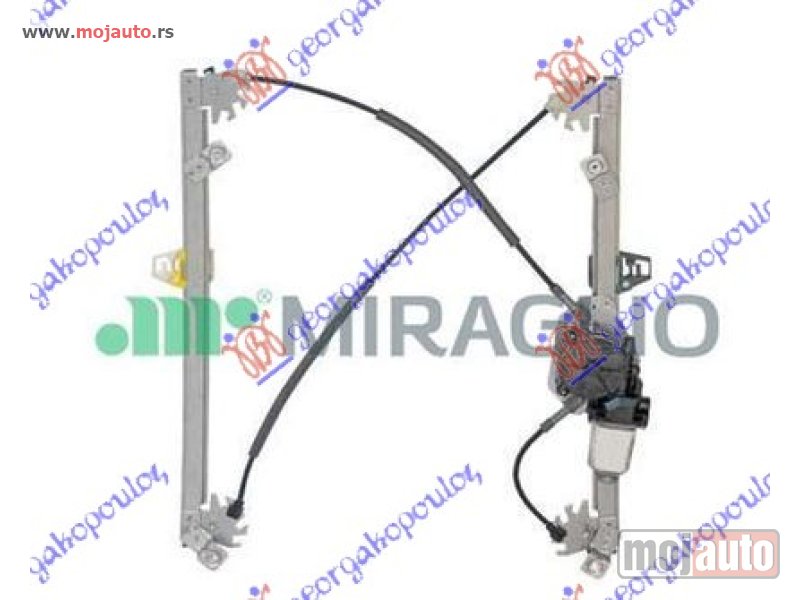 Glavna slika -  PODIZAC PREDNJEG PROZORA ELEKTRICNI 4/5 VRATA (A KVALITET) Desno Renault megane sdn-h/b-l/b 02-05 -dostupno - MojAuto