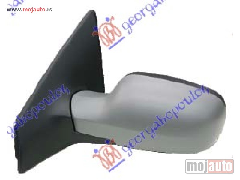 Glavna slika -  RETROVIZOR ELEKTRICNI SA GREJACEM PM (ASFERICNO STAKLO) Levo Renault megane sdn-h/b-l/b 02-05 -dostupno - MojAuto