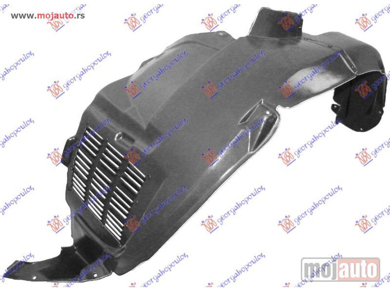 Glavna slika -  POTKRILO PLASTICNO Levo Kia sportage 04-08 -dostupno - MojAuto