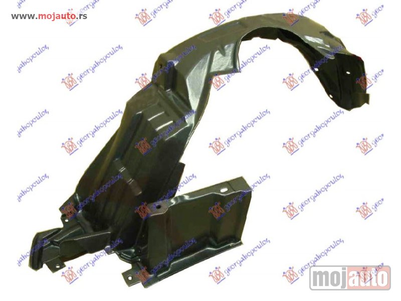 Glavna slika -  POTKRILO PLASTICNO Desno Peugeot 107 06-12 -dostupno - MojAuto