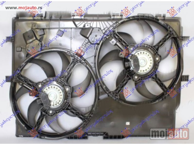Glavna slika -  VENTILATOR (2.2/2.3/3.0 Hdi - JTD) (+AC) Fiat ducato 06-14 -dostupno - MojAuto